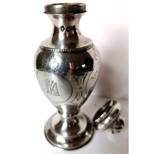 Antik 800-as ezüst füstölő tartó - otthon & életmód - dekoráció - spiritualitás - füstölő és füstölőtartó - Meska.hu