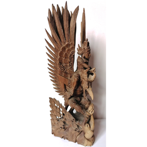 Vintage faragott Visnu isten, Bali szigetéről - otthon & életmód - dekoráció - asztal és polc dekoráció - asztaldísz - Meska.hu