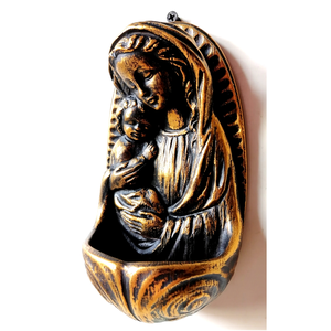 Csodaszép Mária és kis Jézus szenteltvíz tartó, Otthon & Életmód, Vallás, Kereszt, Mindenmás, MESKA