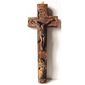 Antik 200 éves faragott kereszt - otthon & életmód - vallás - kereszt - Meska.hu