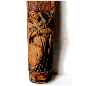 Antik 200 éves faragott kereszt - otthon & életmód - vallás - kereszt - Meska.hu