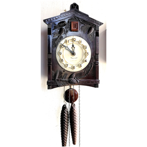 Retro hibátlan, szép kis kakukkos óra - otthon & életmód - dekoráció - fali és függő dekoráció - falióra & óra - Meska.hu