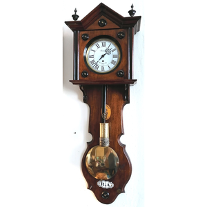 Antik Bécsi Remember falióra 1885-ből - otthon & életmód - dekoráció - fali és függő dekoráció - falióra & óra - Meska.hu