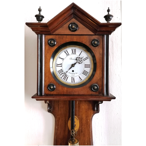 Antik Bécsi Remember falióra 1885-ből - otthon & életmód - dekoráció - fali és függő dekoráció - falióra & óra - Meska.hu