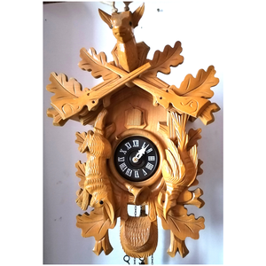 Nagyméretű faragott Schwarzwaldi kakukkos óra - otthon & életmód - dekoráció - fali és függő dekoráció - falióra & óra - Meska.hu