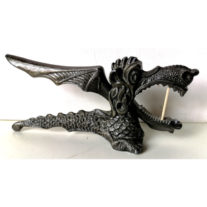 Nehéz sárkány formájú diótörő  - otthon & életmód - dekoráció - dekoratív figurák és szobrok - Meska.hu