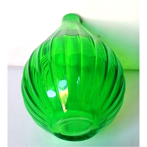 Vintage uránüveg vázácska - otthon & életmód - virágdekoráció - virágtartó - váza - Meska.hu