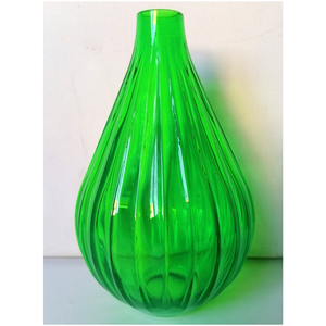 Vintage uránüveg vázácska - otthon & életmód - virágdekoráció - virágtartó - váza - Meska.hu