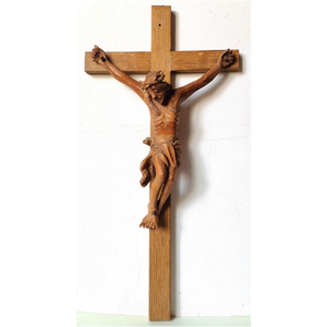 Gyönyörű nagyméretű Jézus feszület - otthon & életmód - vallás - kereszt - Meska.hu