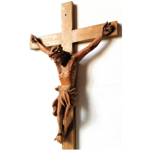 Gyönyörű nagyméretű Jézus feszület - otthon & életmód - vallás - kereszt - Meska.hu