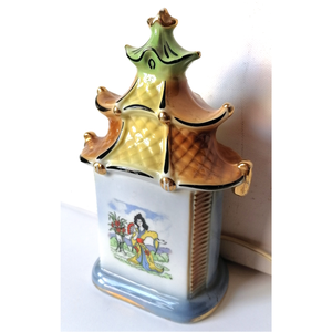 Antik Japán pagoda, aroma lámpa - otthon & életmód - gyertya, illat, aroma - aromalámpa - Meska.hu