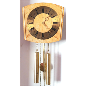 Szép vonalú art deco falióra 8 napos - otthon & életmód - dekoráció - fali és függő dekoráció - falióra & óra - Meska.hu