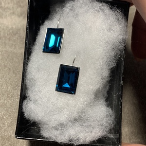 Montana kék fülbevaló, Ékszer, Fülbevaló, Fülékszer, Ékszerkészítés, MESKA