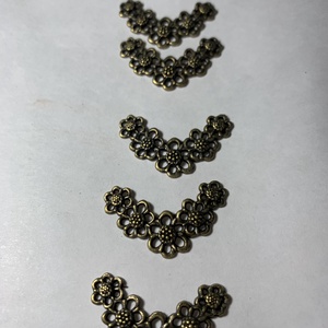 Ékszeralkatrész köztes, Kellékek & szerszámok, Gyöngyfűzés kellékek, Fém köztesek, Ékszerkészítés, MESKA