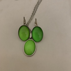 fülbevaló nyaklánc szett - Meska.hu