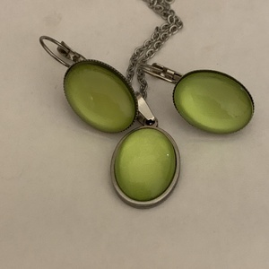 fülbevaló nyaklánc szett - Meska.hu