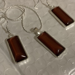 fülbevaló nyaklánc szett - Meska.hu