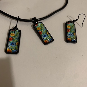 fülbevaló nyaklánc szett, Ékszer, Ékszerszett, Ékszerkészítés, MESKA