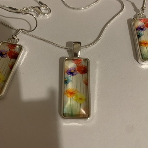 fülbevaló nyaklánc szett - Meska.hu