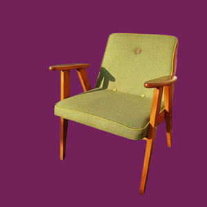 Zöld karosszék - Tavasztünde - Meska.hu