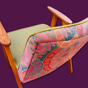 Zöld karosszék - Tavasztünde - otthon & életmód - bútor - szék & fotel - Meska.hu