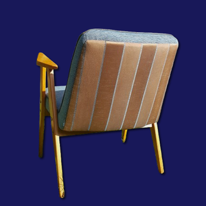 Kék karosszék  Úrifiú kék brokátban - otthon & életmód - bútor - szék & fotel - Meska.hu