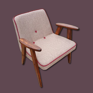 Bordó karosszék - Női báj, Otthon & Életmód, Bútor, Szék & Fotel, Famegmunkálás, Varrás, MESKA