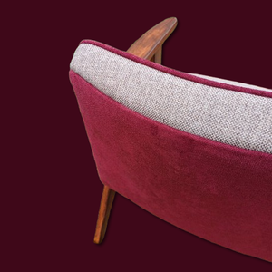 Bordó karosszék - Női báj - otthon & életmód - bútor - szék & fotel - Meska.hu