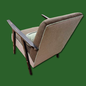 Zöld fotel - Patinás arcél - otthon & életmód - bútor - szék & fotel - Meska.hu