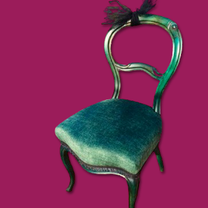 Zöld szék  Lady Malachit, Otthon & Életmód, Bútor, Szék & Fotel, Famegmunkálás, Varrás, MESKA