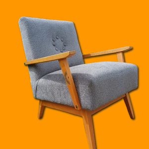 Szürke fotel - Mandalás ihlet, Otthon & Életmód, Bútor, Szék & Fotel, Famegmunkálás, Varrás, MESKA