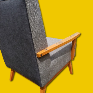 Szürke fotel - Mandalás ihlet - otthon & életmód - bútor - szék & fotel - Meska.hu