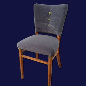 Szürke szék  Zöld gombsor - Meska.hu