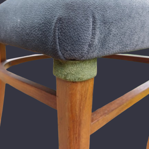 Szürke szék  Zöld gombsor - otthon & életmód - bútor - szék & fotel - Meska.hu