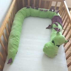 Rácsvédő Sárkány Zöld-Lila - játék & sport - plüssállat & játékfigura - Meska.hu