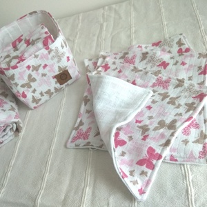 Babakelengye_Tetra törlő szett_Pillangós - Meska.hu