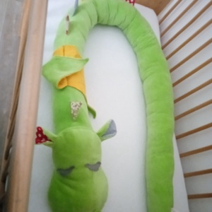 Rácsvédő Sárkány Vidám színes - otthon & életmód - babaszoba, gyerekszoba - babaszoba, gyerekszoba - Meska.hu