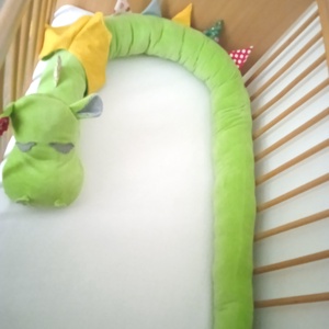 Rácsvédő Sárkány Vidám színes - otthon & életmód - babaszoba, gyerekszoba - babaszoba, gyerekszoba - Meska.hu