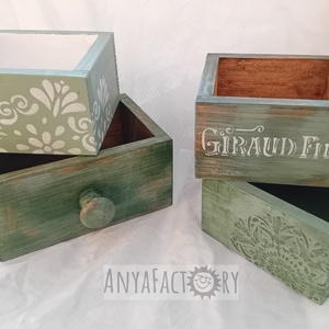 Tavaszi dekorációs dobozok - esküvő - dekoráció - helyszíni dekor - Meska.hu