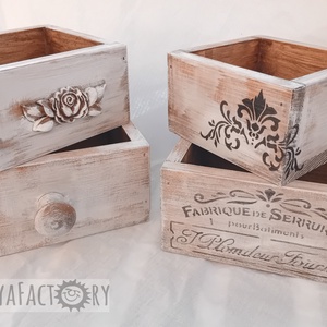 Tavaszi dekorációs dobozok - esküvő - dekoráció - helyszíni dekor - Meska.hu