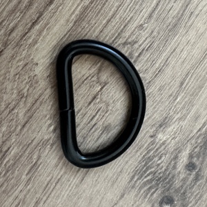 Félkarika, D gyűrű, 25 mm, Táska & Tok, Táskapánt & Alkatrész, Varrás, MESKA
