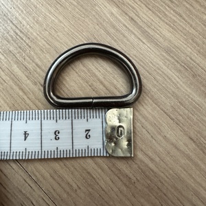 Félkarika, D gyűrű, 25 mm - táska & tok - táskapánt & alkatrész - Meska.hu