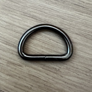 Félkarika, D gyűrű, 25 mm, Táska & Tok, Táskapánt & Alkatrész, Varrás, MESKA