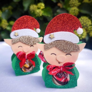 Ünnepi ajándék doboz Truffel csokival  - karácsony - mikulás - mikulás ajándékok - Meska.hu