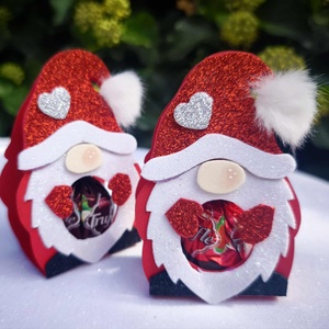 Ünnepi ajándék doboz Truffel csokival  - Meska.hu