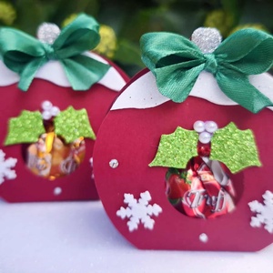 Ünnepi ajándék doboz Truffel csokival  - karácsony - mikulás - mikulás ajándékok - Meska.hu