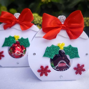 Ünnepi ajándék doboz Truffel csokival  - karácsony - mikulás - mikulás ajándékok - Meska.hu