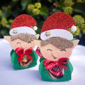 Ünnepi ajándék doboz Truffel csokival  - karácsony - mikulás - mikulás ajándékok - Meska.hu