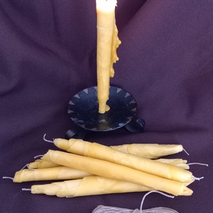 Natúr méhviasz gyertya (Any's Candle) - otthon & életmód - gyertya, illat, aroma - gyertya - Meska.hu