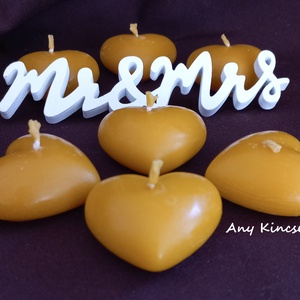 Sima szív méhviasz gyertya  - otthon & életmód - gyertya, illat, aroma - gyertya - Meska.hu Sima szív méhviasz gyertya  - otthon & életmód - gyertya, illat, aroma - gyertya - Meska.hu